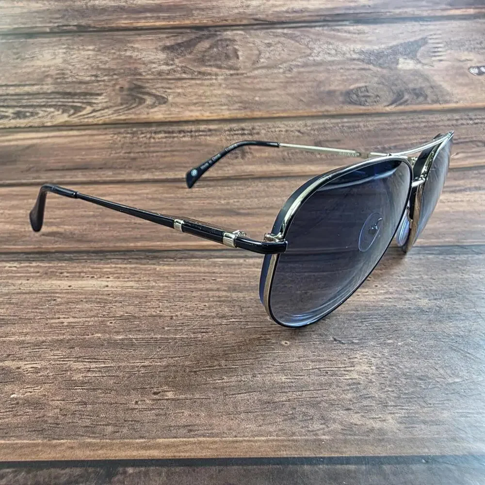 Aviator Style Women's Sunglasses - Black Lenses $27
